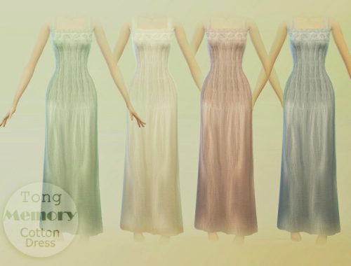 Memory(Cotton Dress)