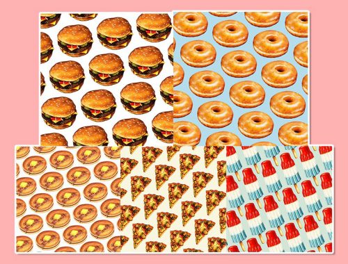 [Flesh Donuts] Kelly Gilleran Food Dresses