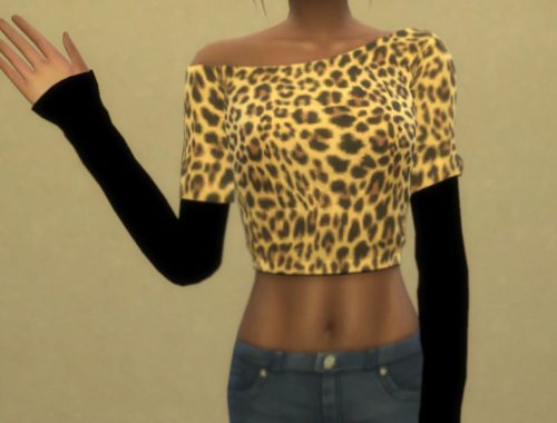 City Living Off Shoulder Top Recolor