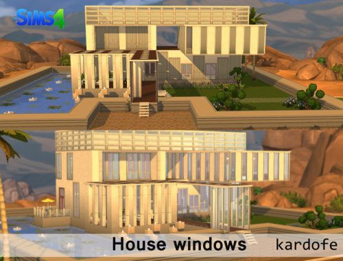 House windows