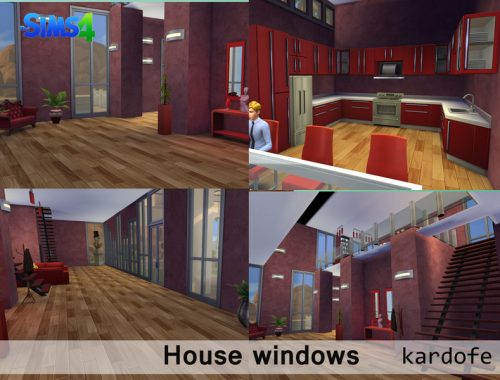 House windows