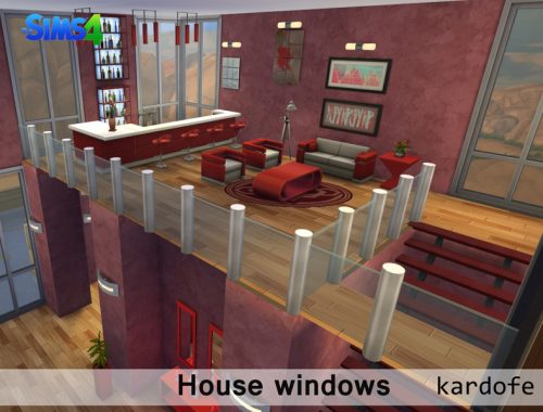 House windows