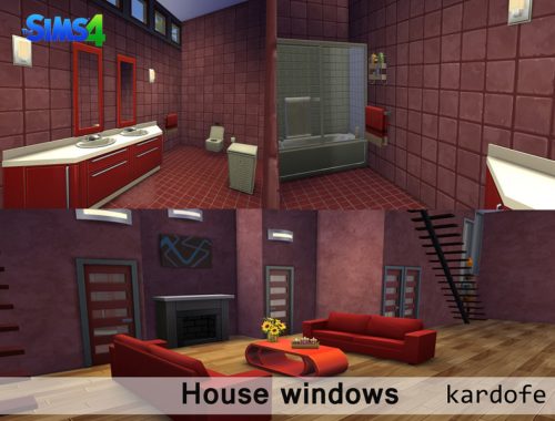 House windows