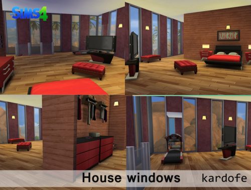 House windows