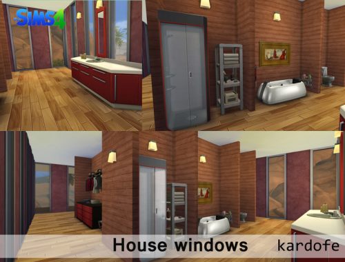 House windows