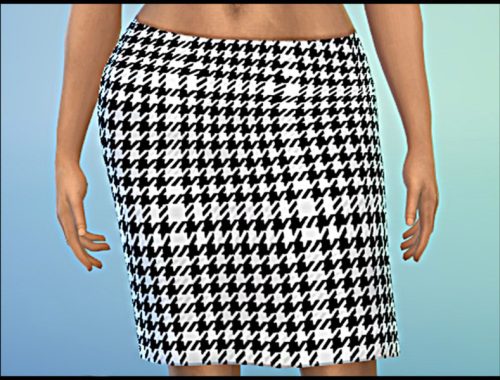 Houndstooth Clothing Set