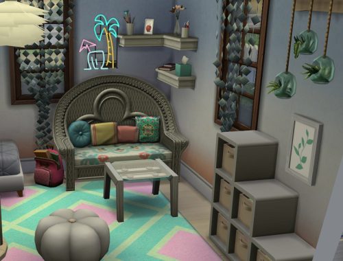 crazy & colorful home