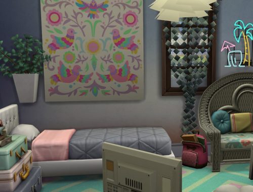 crazy & colorful home