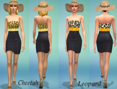 The Wild Side Animal Prints Fashion Collection