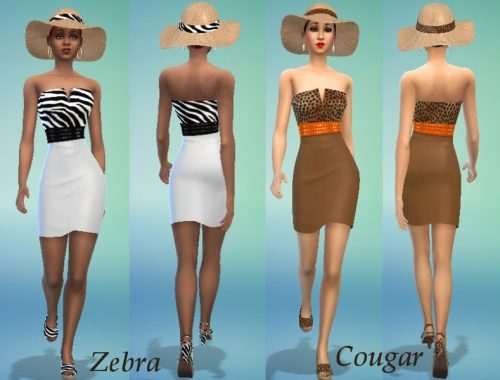 The Wild Side Animal Prints Fashion Collection