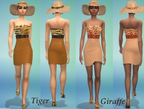 The Wild Side Animal Prints Fashion Collection