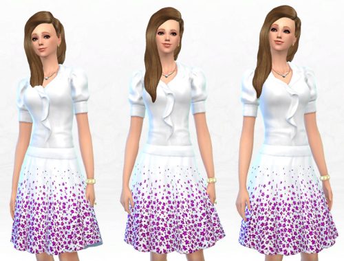 Little Flower Skirt