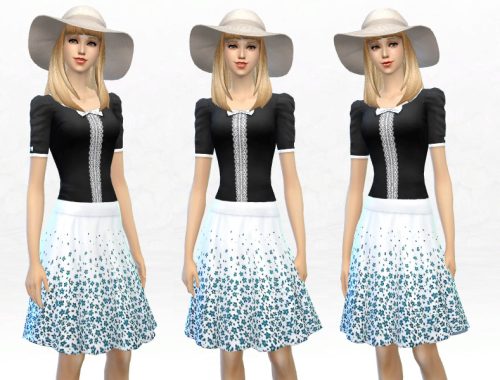 Little Flower Skirt