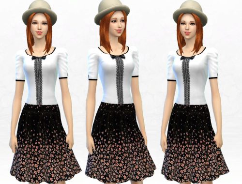 Little Flower Skirt