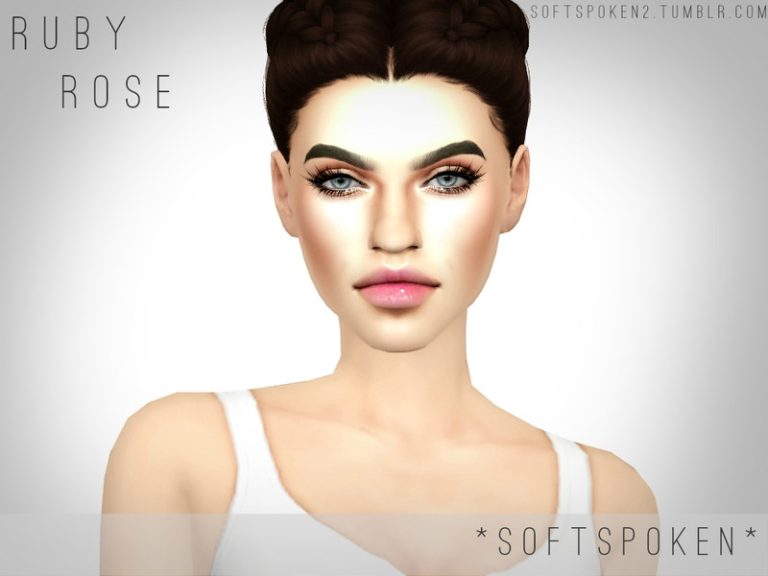 Sims 4 Ruby Ruby Rose - The Sims 4 Catalog