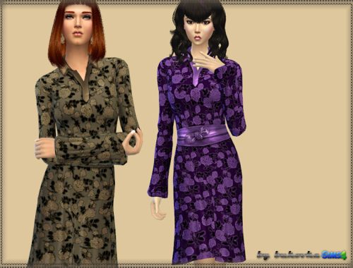 Dress Floral Pattern
