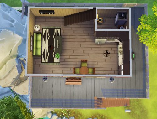 Cliff-Side Treehouse (No CC)
