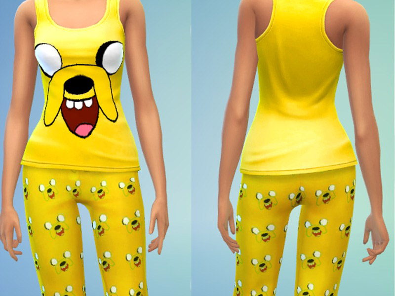 Jake Pjs for Women - The Sims 4 Catalog