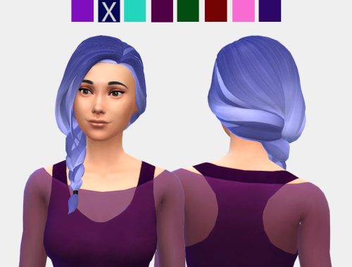 Get together Side Ponytail Retexturing/Recolor