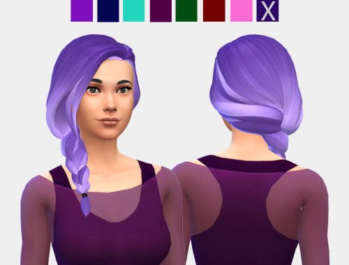 Get together Side Ponytail Retexturing/Recolor