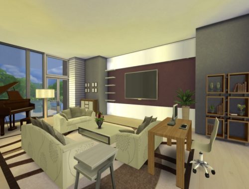 Modern Pool House