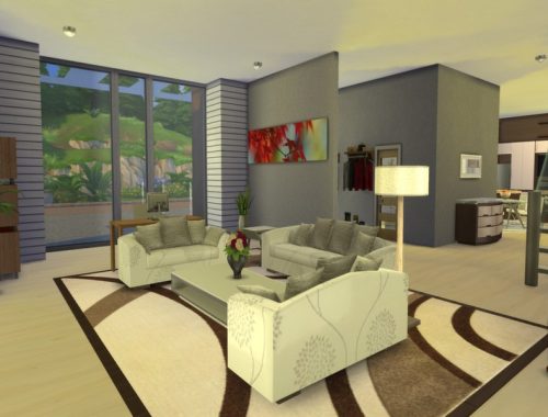 Modern Pool House