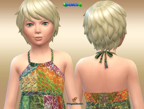 Patchwork Peacock Dress - Girls - Get to Work needed