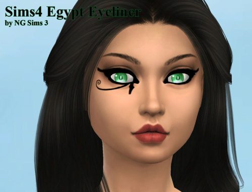 Sims4 Egypt Eyeliner