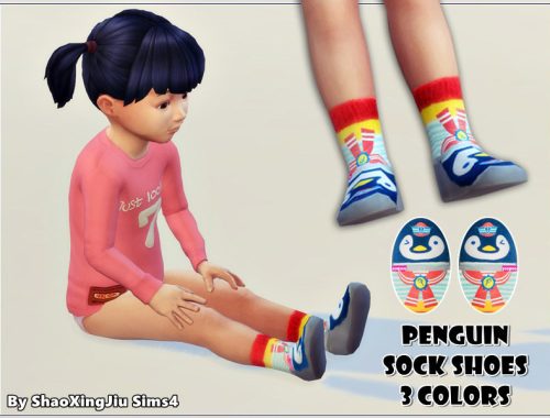 Penguin Sock Shoes - 3 Colors