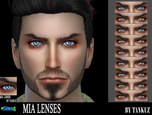 The Sims 4. Mia Lenses by Tankuz