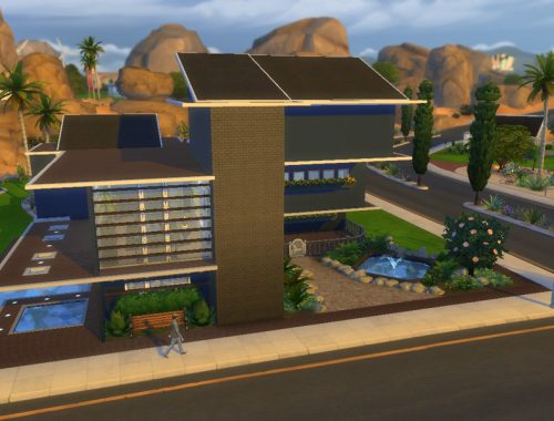 The Blue Palm