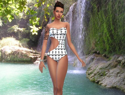 Curvy Swimsuit part two : Geometric Patterns