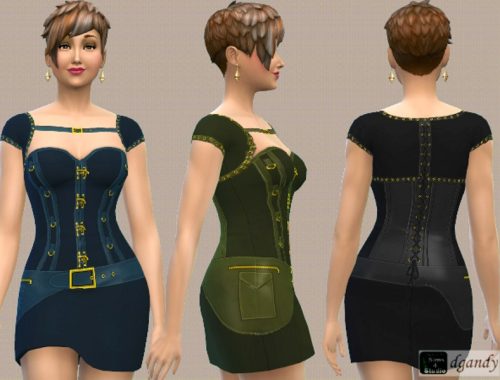 Steampunk Dress V1