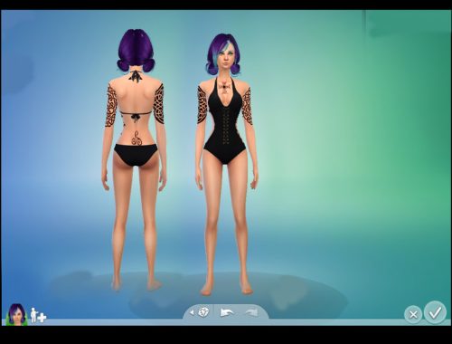 Black Swimsuit Collection