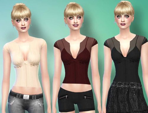 Echoehver Silk Top and Skirt Collection