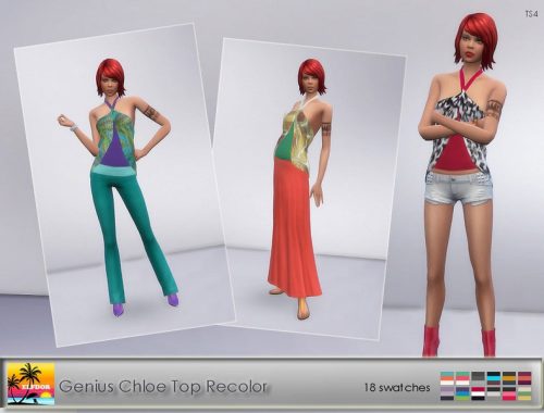 Genius Chloe Top Recolor - mesh needed