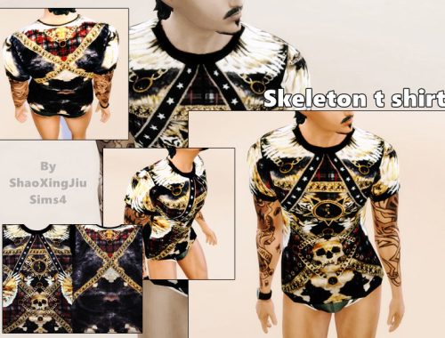 Skull Full Version T-Shirt 4 Colors