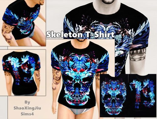 Skull Full Version T-Shirt 4 Colors