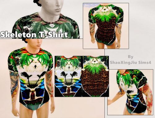 Skull Full Version T-Shirt 4 Colors