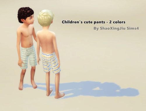 Childrens cute pants - Two colors