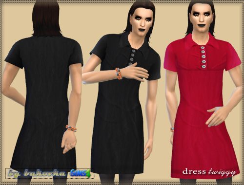 Dress male Twiggy