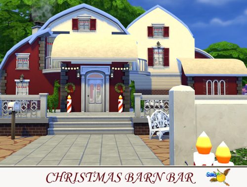 evi Christmas Barn Bar