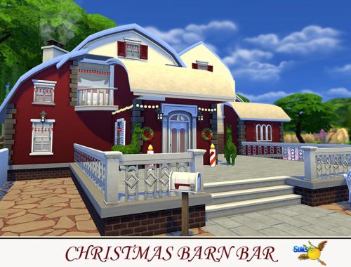 evi Christmas Barn Bar