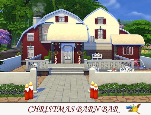 evi Christmas Barn Bar