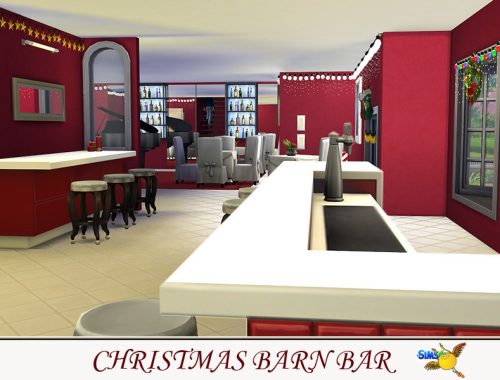 evi Christmas Barn Bar