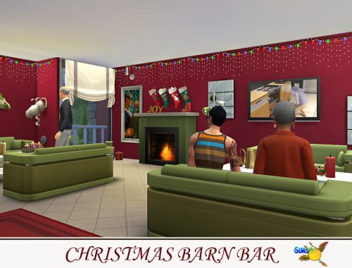 evi Christmas Barn Bar
