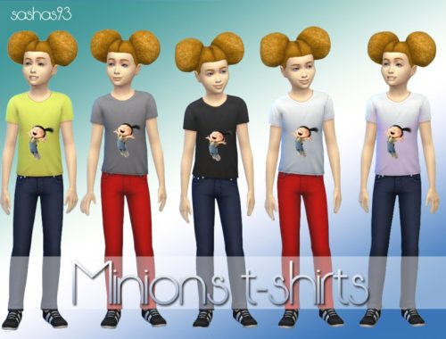 Minions t-shirts