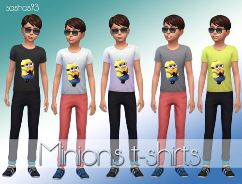 Minions t-shirts