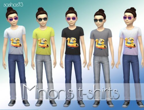 Minions t-shirts