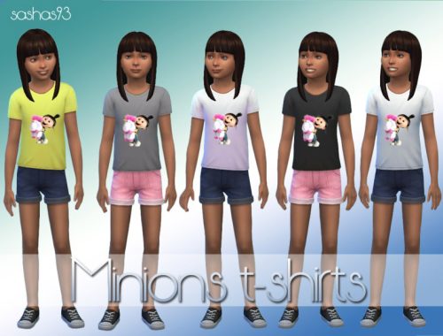Minions t-shirts